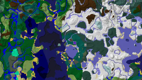 Taiga Spawn with Ruined Portal and Shipwreck Near