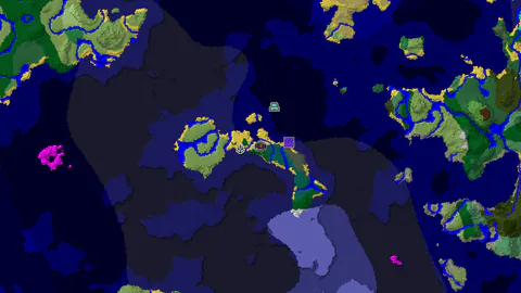Ocean Monument and Shipwreck Near Cold Ocean Spawn