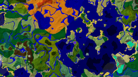 Jungle Temple and Shipwreck Near Plains Spawn