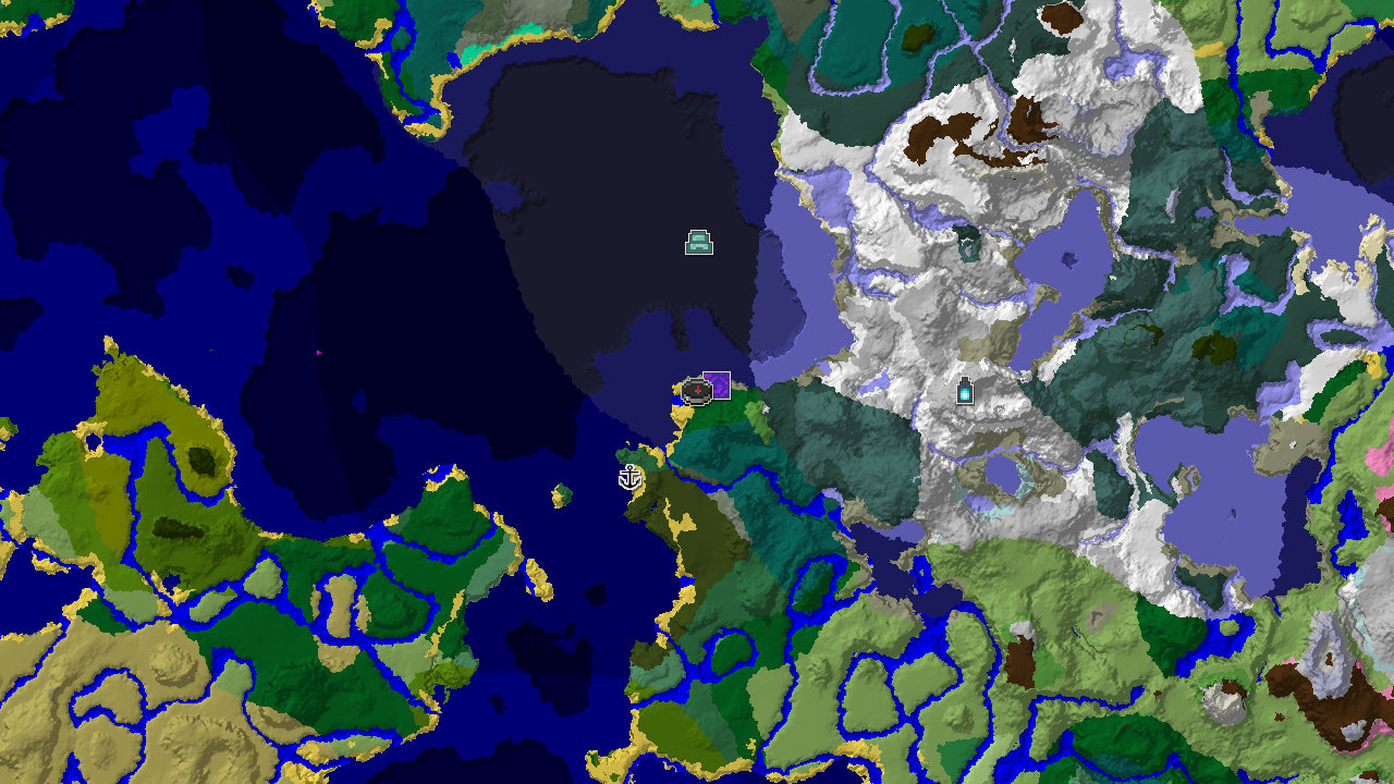 Forest Spawn With Ruined Portal and Ancient City Nearby