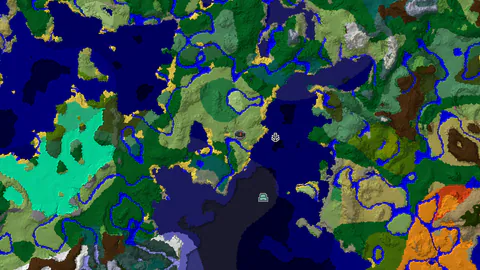 Flower Forest 200 Blocks From Spawn, Shipwreck Nearby