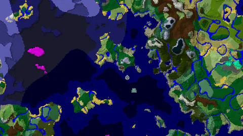 Island Spawn With an Ancient City 140 Blocks South and a Shipwreck 230 Blocks East