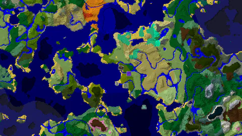 Jungle and Ruined Portal Near Spawn, Shipwreck Just Beyond