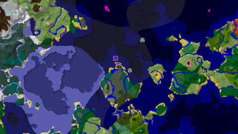 Taiga Spawn with Ruined Portal and Shipwreck Near