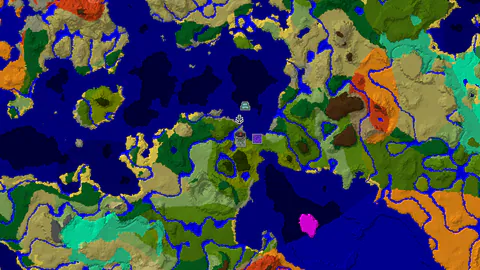 Jungle Spawn with Temple and Shipwreck Within 200 Blocks