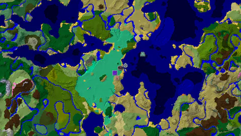 Mangrove Swamp Spawn with Shipwreck and Ruined Portal