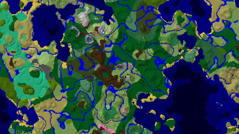 Plains Spawn With Ruined Portal and Village Nearby