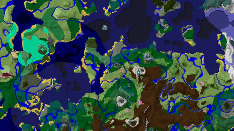Village 160 Blocks Away and Ancient City Within 500 Blocks