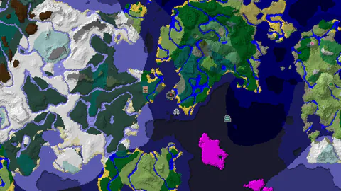 Taiga Spawn With a Shipwreck 263 Blocks East and a Village Nearby