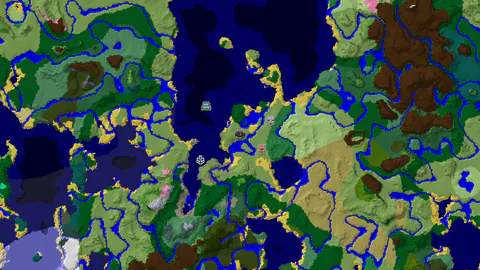 Village 277 Blocks From Spawn, With Pillager Outpost Nearby