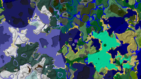 Forest Spawn with Ruined Portal and Shipwreck Near
