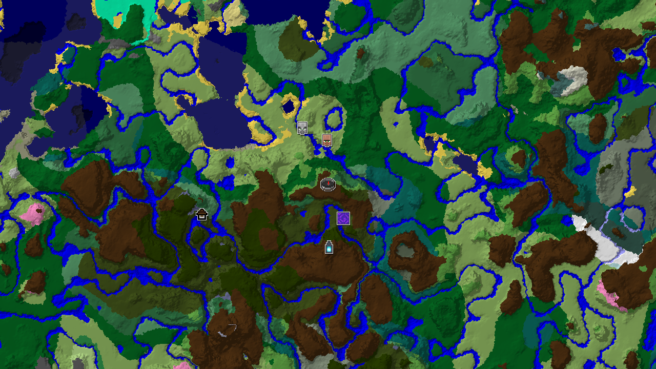 Ancient City 488 Blocks From Spawn, With Village Close