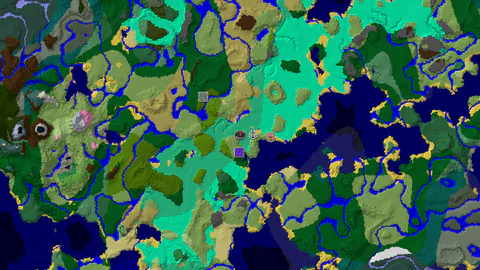 Mangrove Swamp Spawn with Shipwreck and Ruined Portal Nearby