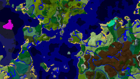 Jungle Spawn with Ruined Portal 57 Blocks East and Ancient City Nearby