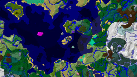 Ocean Monument and Shipwreck Within 300 Blocks of Spawn
