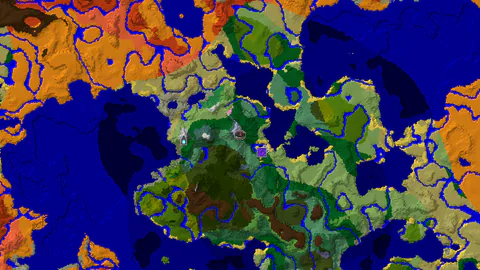 Frozen Peaks Spawn, Ancient City 600 Blocks West