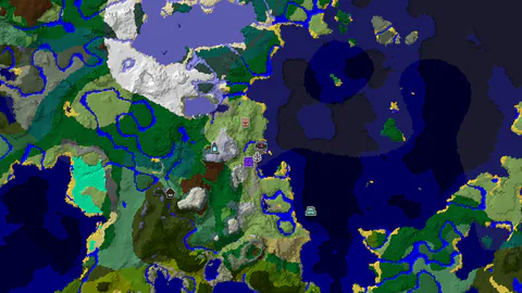 Plains Spawn with Shipwreck and Ruined Portal Near