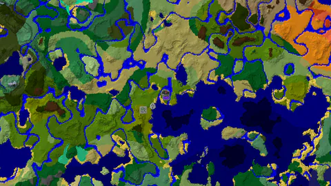 Jungle Spawn With a Ruined Portal 57 Blocks Away