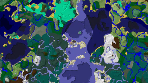 Island Spawn With a Village and Shipwreck Nearby