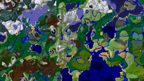 Snowy Slopes Spawn with an Ancient City and Ruined Portal Nearby