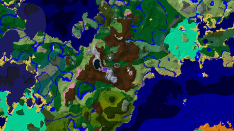 Ancient City 263 Blocks From Forest Spawn