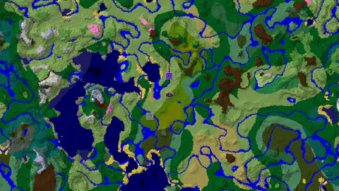Sparse Jungle Spawn With Bamboo Jungle and Ruined Portal Nearby