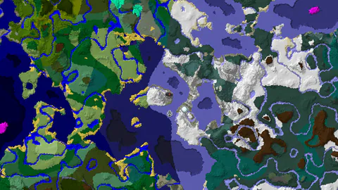 Snowy Plains Spawn With Shipwreck and Igloo Within 320 Blocks