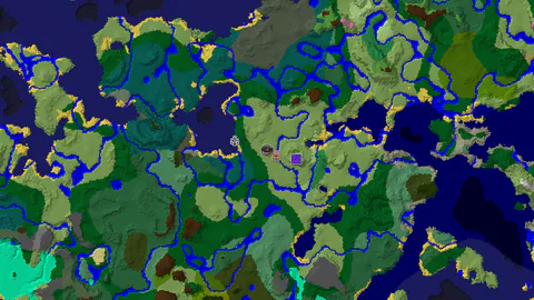 Village 100 Blocks From Spawn With Nearby Ruined Portal