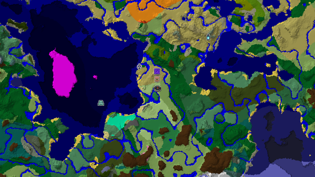 Sunflower Plains Spawn With Village 152 Blocks East and Flower Forest Nearby