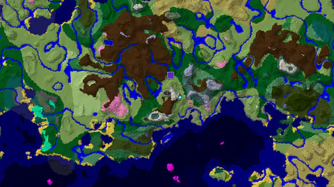 Plains Spawn with an Ancient City About 200 Blocks Away