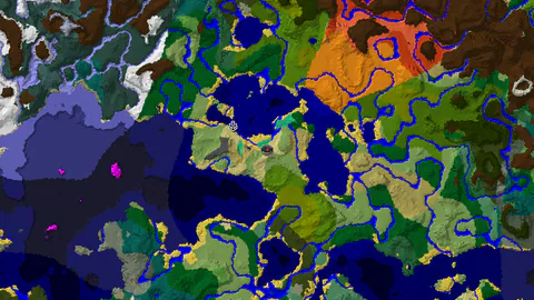 Windswept Savanna Spawn with Mangrove Swamp and Shipwreck Nearby