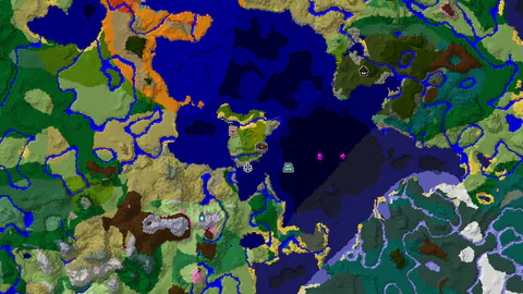 Bamboo Jungle Spawn with Village and Shipwreck within 320 Blocks