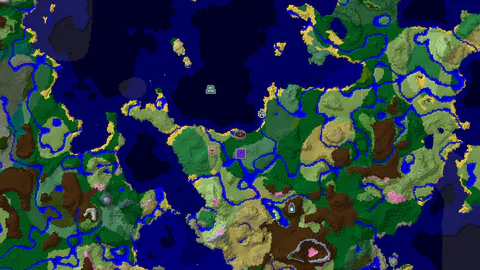 Forest Spawn With a Ruined Portal Nearby and an Ancient City 952 Blocks Away