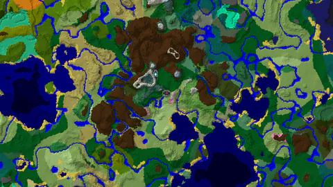 Forest Spawn With an Ancient City 350 Blocks South-West