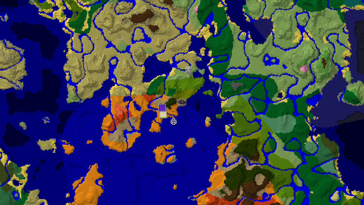 Desert Spawn with Rare Bamboo Jungle and Shipwreck Nearby