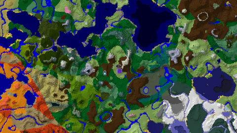 Ruined Portal Near Spawn and Ancient City to the West