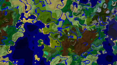 Jungle Spawn With Ancient City 441 Blocks Away and Nearby Portal