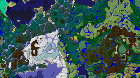 Waterside Village Just 57 Blocks From Your Taiga Spawn