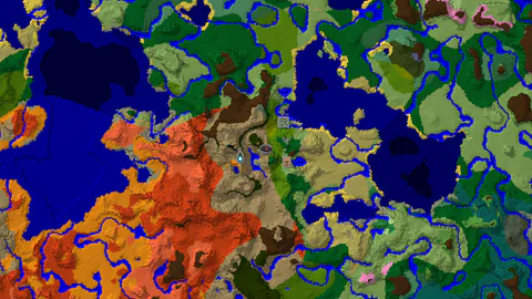 Wooded Badlands Spawn with Ancient City 258 Blocks Away