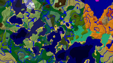Lush Caves Below Spawn, Ruined Portal and Shipwreck Near
