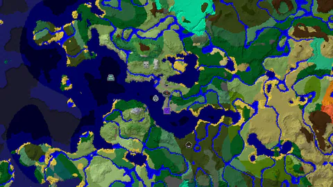 Woodland Mansion and Shipwreck Near a Plains Spawn