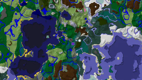 Forest Spawn With an Ancient City 200 Blocks East