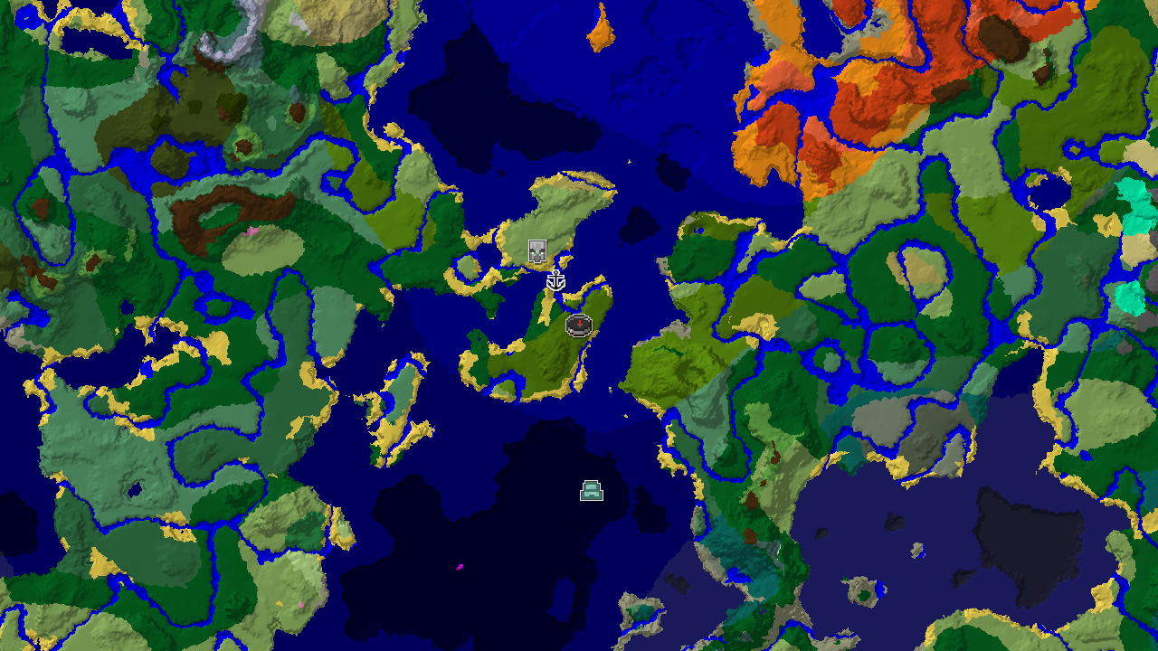 Jungle Spawn with Shipwreck and Pillager Outpost Nearby