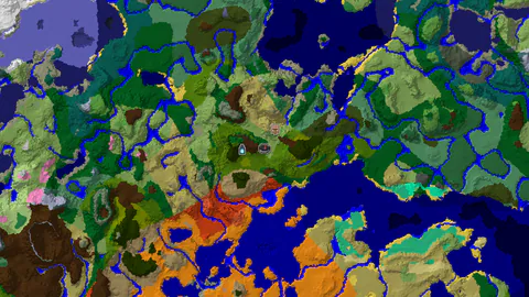 Forest Spawn With Ancient City and Village Within 220 Blocks