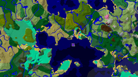 Shipwreck, Ruined Portal, and Ocean Monument Near Spawn