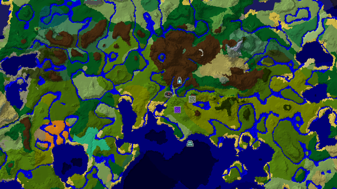 Ancient City and Ruined Portal Near Jungle Spawn
