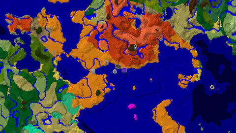 Shipwreck and Ruined Portal Near Desert Spawn