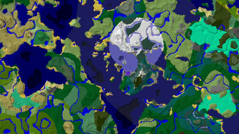 Coastal Spawn with Shipwreck and Ruined Portal Nearby