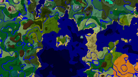 Spawn in Plains with Shipwreck and Jungle Temple Nearby