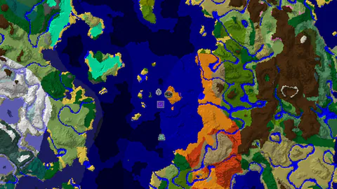 Desert Spawn with Shipwreck and Ruined Portal Near